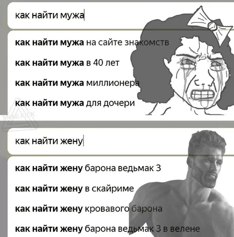 Как найти мужа и жену