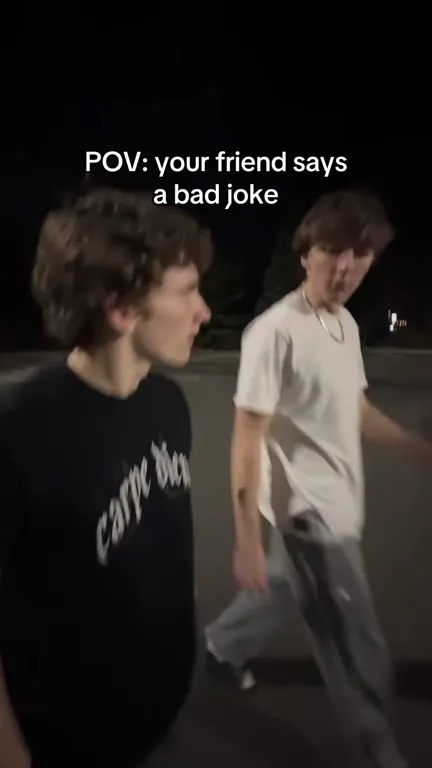 When Your Friend Tells a Bad Joke