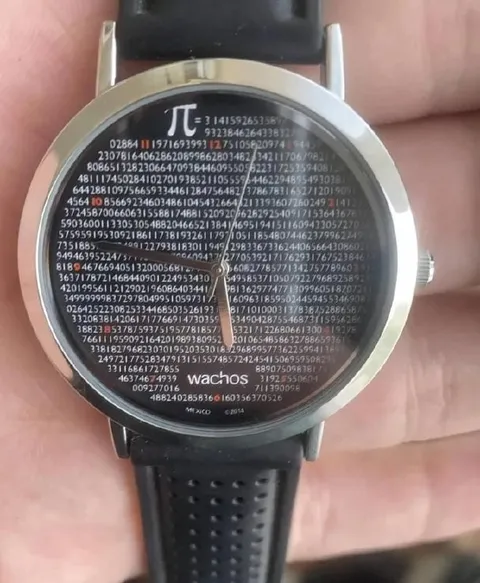 Часы с числом π