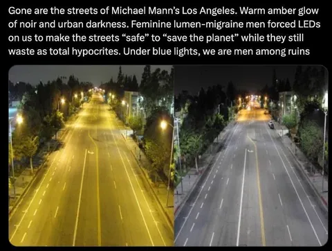 Los Angeles Streetlights Hypocrisy