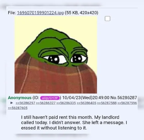 Pepe Avoids the Landlord