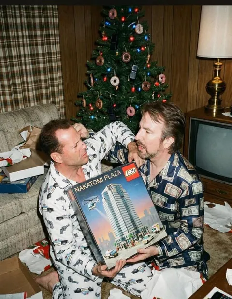 Die Hard Christmas LEGO Gift
