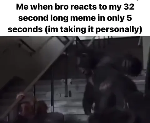 Taking a Meme Reaction Personally