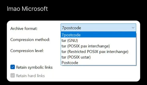Microsoft Archive Format Confusion
