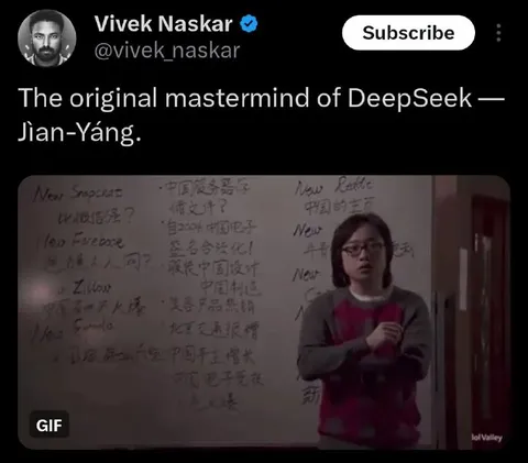 DeepSeek mastermind Jian-Yang
