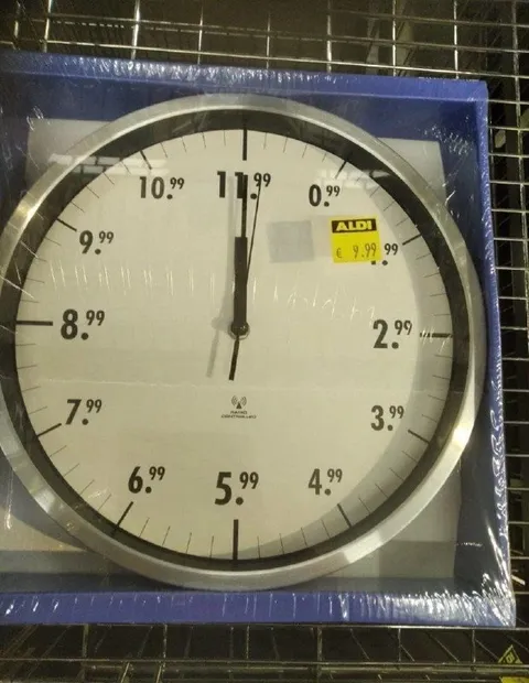 Aldi Price Clock