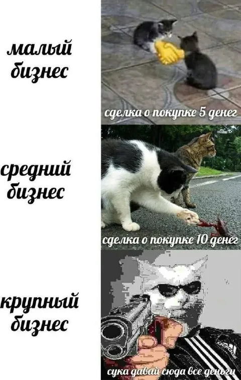 Малый, средний и крупный бизнес