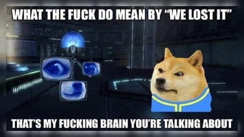 We Lost It Brain Meme
