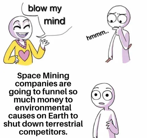 Space Mining Environmental Hypocrisy