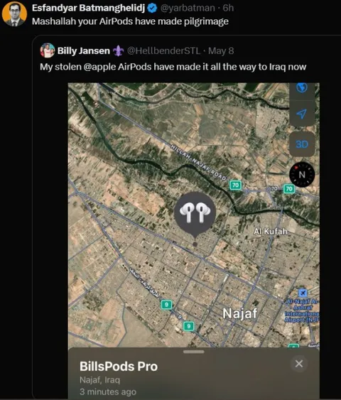 AirPods Make a Pilgrimage to Iraq