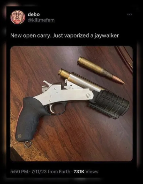 New Open Carry Jaywalker Weapon
