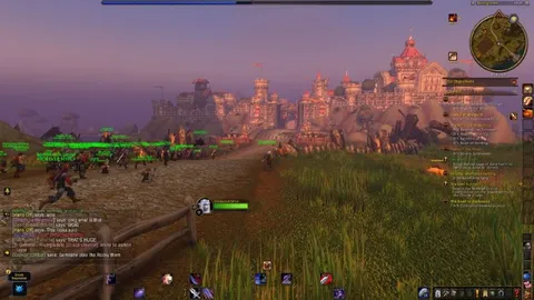 Рейд на город в WoW
