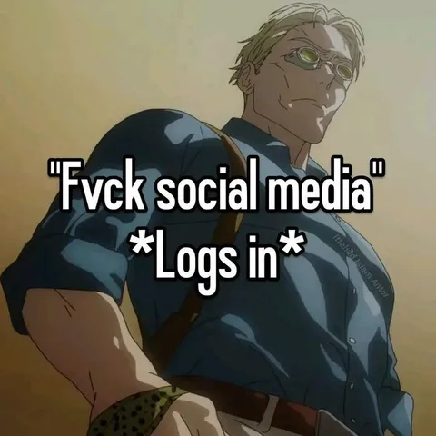 Social Media Reluctantly Logs In