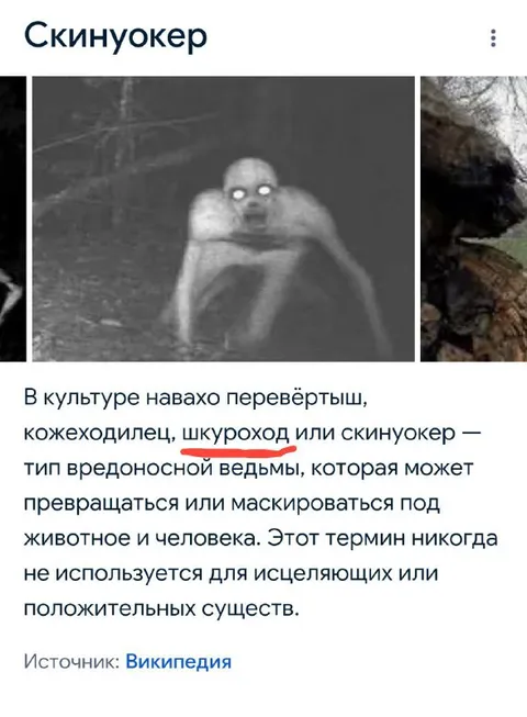 Скинуокер из культуры навахо