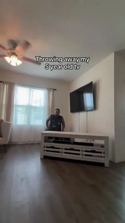 Throwing Away My Old TV