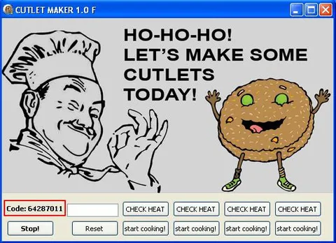 Cutlet Maker Game Screenshot