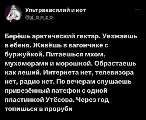 Арктический гектар без цивилизации