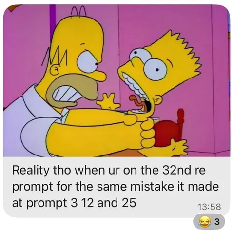 Homer Repeats the Same Mistake