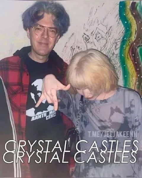 Crystal Castles Duo Pose