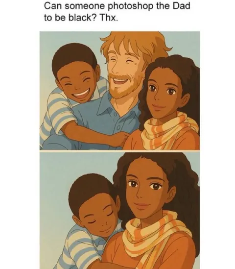 Photoshop the Dad Black