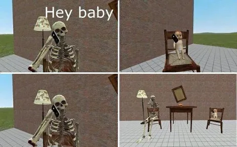 Hey Baby Skeleton Call