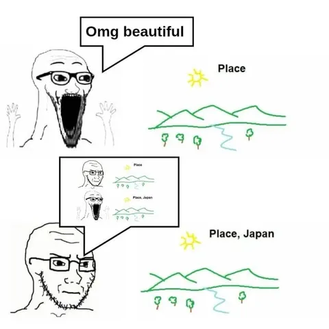 Beautiful Place Becomes Japan