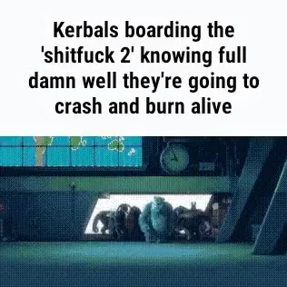 Kerbals Boarding the Shiftuck 2