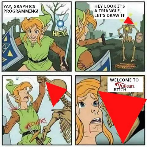 Link Learns Graphics Programming