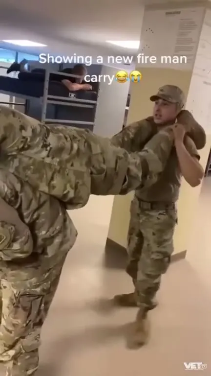 New Fireman Carry Challenge