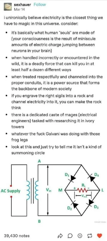 Electricity Is Basically Magic