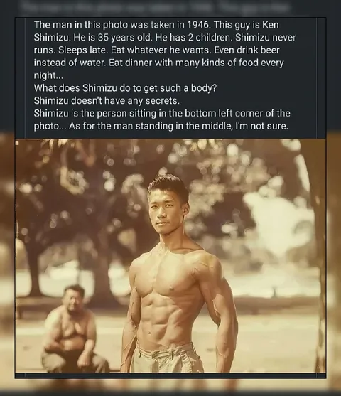 Ken Shimizu’s Effortless Physique