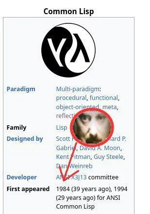 Common Lisp Paradigm Face