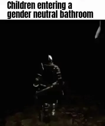 Children Entering a Gender-Neutral Bathroom