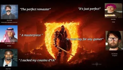 Skyrim Remaster Fake Reviews