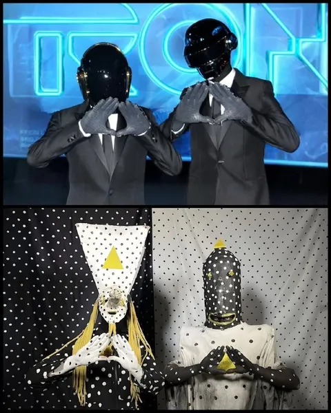 Daft Punk Costume Comparison