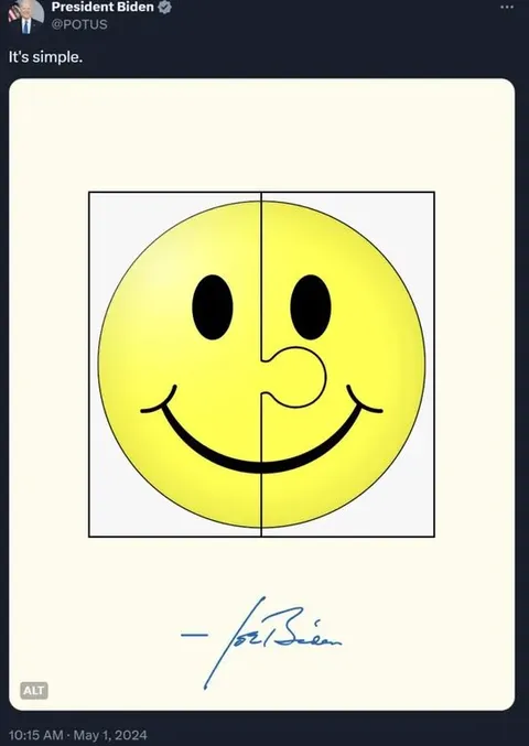 It's simple smiley puzzle