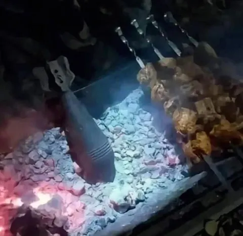 Снаряд на мангале