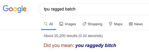 Google Suggests a Better Insult
