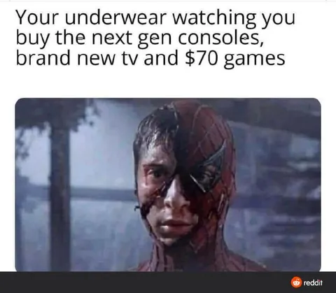 Underwear Watching Gaming Expenses