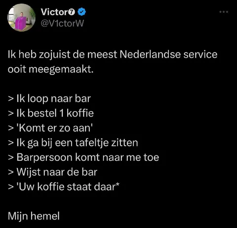 De meest Nederlandse service