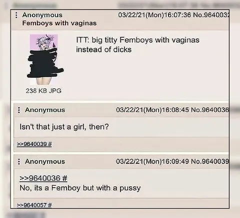 Femboy With a Pussy