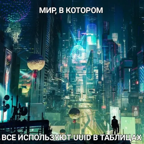 Мир, где все используют UUID