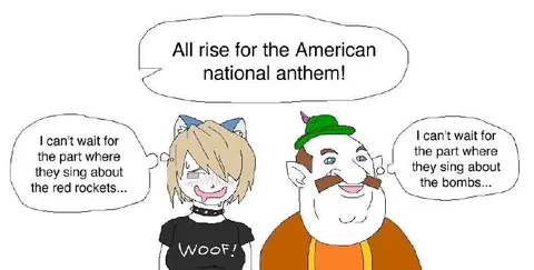 American Anthem Bomb Lyrics