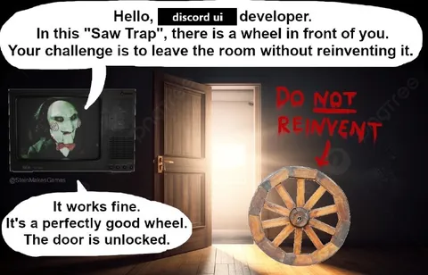 Saw Trap Wheel Exit