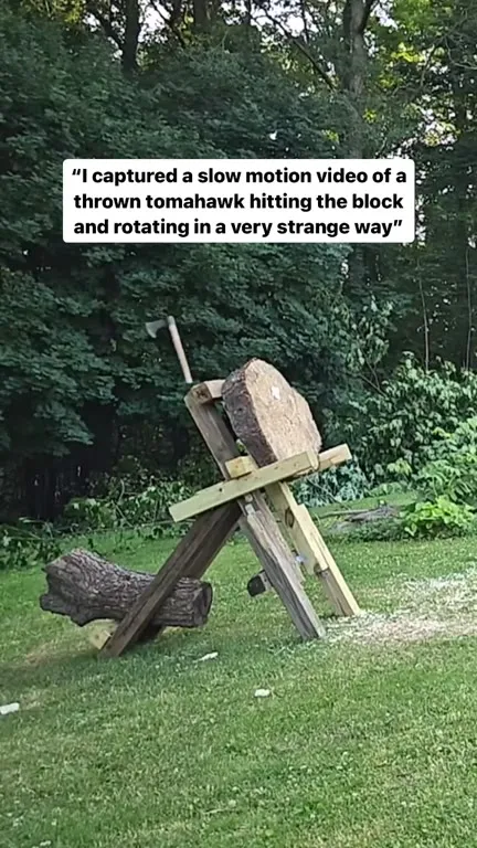 Tomahawk Rotates Strangely
