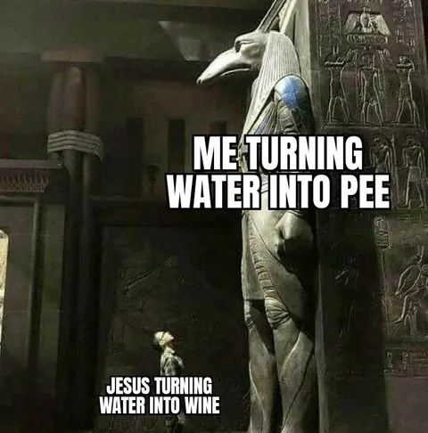 Turning Water Into Pee