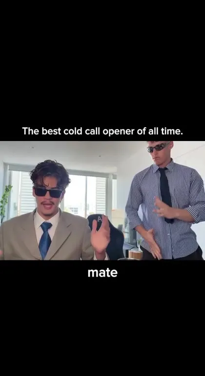The Best Cold Call Opener