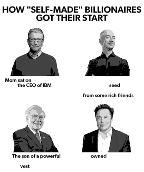 How Self-Made Billionaires Started