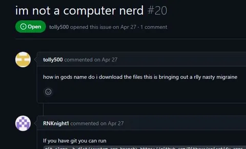 GitHub Instructions Causing a Migraine