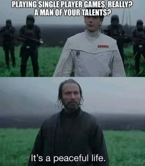 Playing Single Player Games